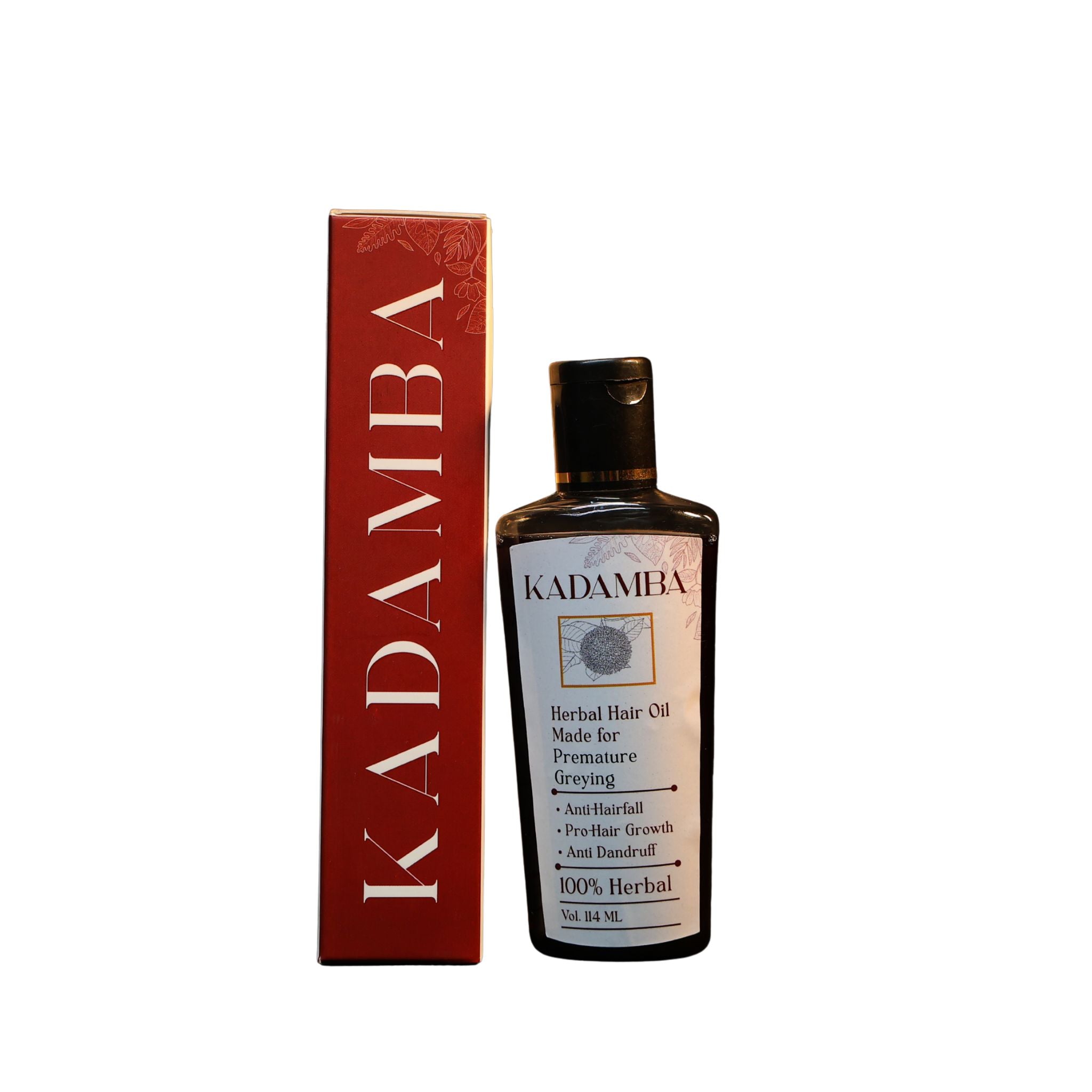 Kadamba Herbal Hair Oil - Anti Hair Fall & Hair Growth Formula | 100 ml